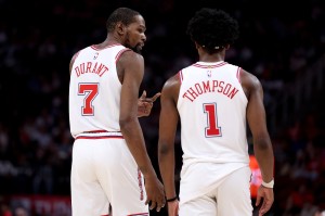 KD心情如何？阿门：我不会撒谎 我真的不清楚 但我认为他心情不错